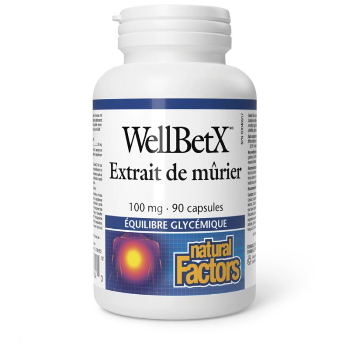 WellBetX Mulberry Extract 100 mg - Blood Sugar Level