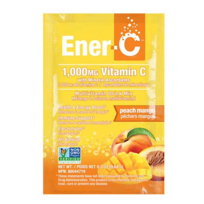 Vitamine C 1000 mg saveur pêche mangue
