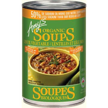 Organic Soup  Lentil Vegetable 