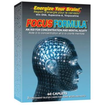 Focus Formula - Concentration and Mental Acuity