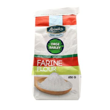 Farine d'orge biologique