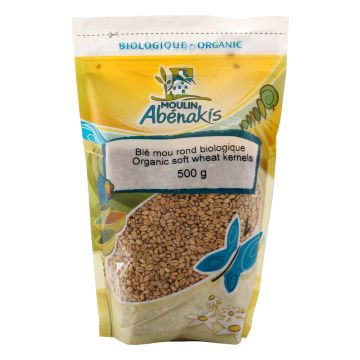 Grains - Organic soft wheat kernels