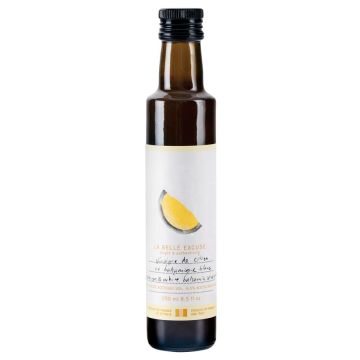 Lemon and white balsamic vinegar
