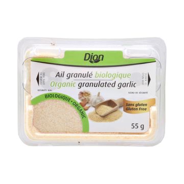 Ail granulé biologique sans gluten