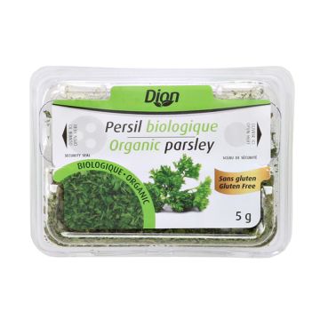 Persil biologique et sans gluten