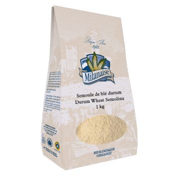 Semoule de blé durum biologique