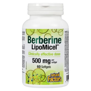 Berberine LipoMicel 500 mg - Cardiovascular Health