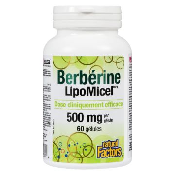 Berbérine LipoMicel 500 mg - Santé cardiovasculaire