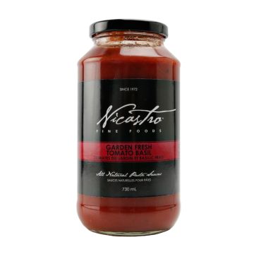 Sauce pour pâtes - Tomates et basilic