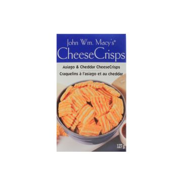 Craquelins au fromage - Asiago et cheddar