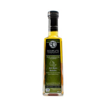 Gourmet Seasoned Oil - Roasted Garlic and Basil