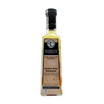 Huile assaisonnée Gourmet - Crème sûre et échalotes