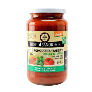 Organic tomato sauce - Basil