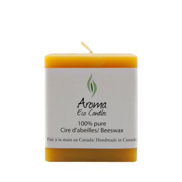 Aroma Eco Candles - Chandelle carrée 60 h