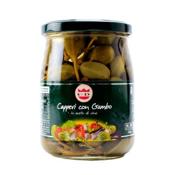 Delizia - Capers with stem