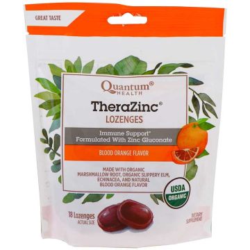 Pastilles TheraZinc biologique - Saveur orange sanguine