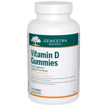 Raspberry Flavour Vitamin D3 1000 IU Vitamin D Gummies - Immune System