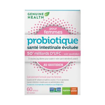 Probiotique quotidien pour femmes 50 milliards - Soin quotidien