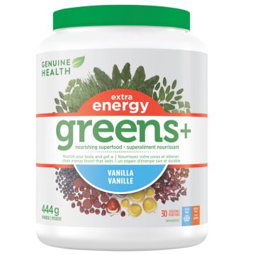 Greens + extra energy - Vanille