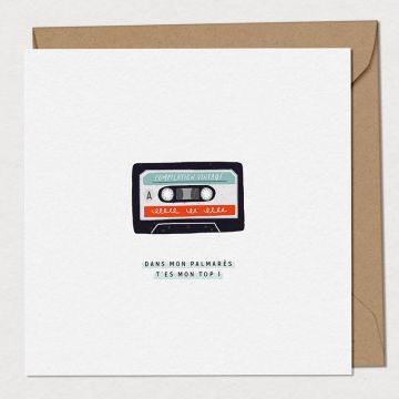 Carte - Cassette 60 tours  