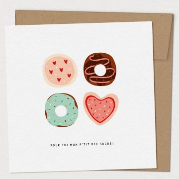 Carte - Petites sucreries