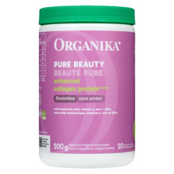 Flavourless Hydrolysed Bovine Collagen Powder Hyaluronic Acid 120 mg - Skin