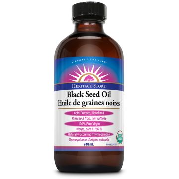 Huile de graines biologiques - Noires