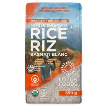 Riz basmati blanc biologique