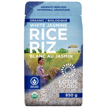 Riz jasmin blanc biologique