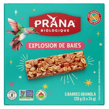 Barres tendres granola - Explosion de baies biologiques