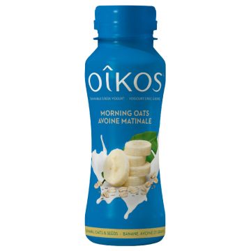 Banana Oat Drinkable Greek Yogurt