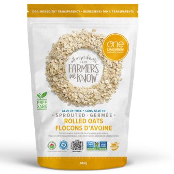 Organic quick cook rolled oats - Sprouted