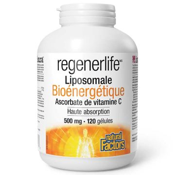Liposomal Bioenergetic Vitamin C Ascorbate 500 mg Renerlife - Immune System