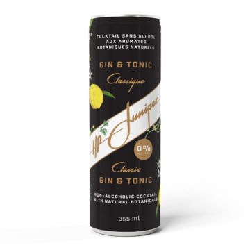 Gin and tonic without alcohol - Ready to drink