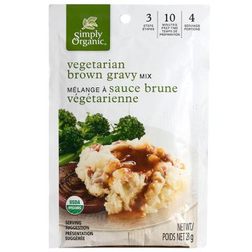 Mélange à sauce brune végétarienne biologique