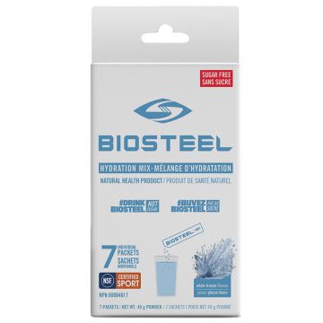 Mélange à boisson électrolytes saveur glaçon blanc  