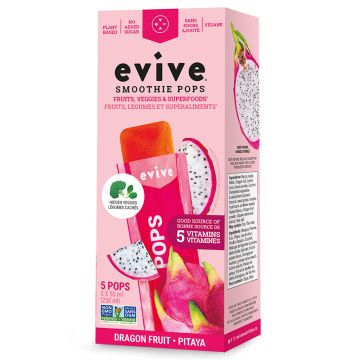 Smoothie Pops pitaya végétalien