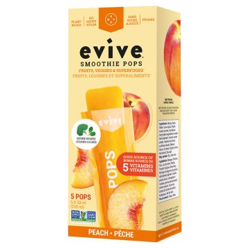 Vegan Peach Pops Smoothie 