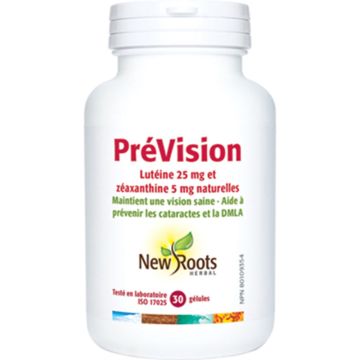 PréVision lutéine 25 mg et zéaxanthine 5 mg - Vision