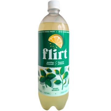 Limonade pétillante - Basilic