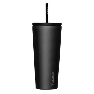 Verre avec paille 24oz - Style ardoise