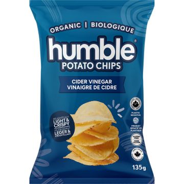 Organic Sea Salt and Apple Cider Vinegar Potato Chips