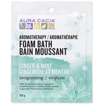 Bain moussant vivifiant - Gingembre et menthe