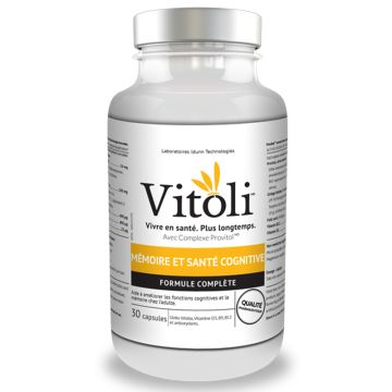 Memory and cognitive health complete formula - With Provitol complex