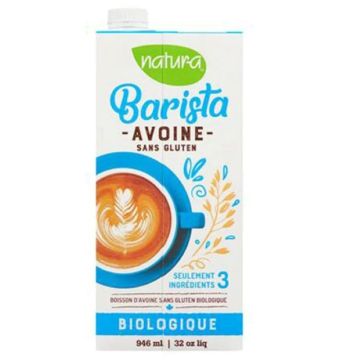 Barista premium biologique avoine sans gluten 