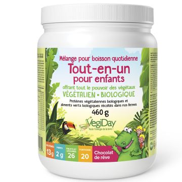 Kids organic daily shake mix  - All-in-one Dreamy chocolate