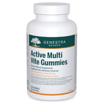 Multi vit active gummies - Raspberry and lemon