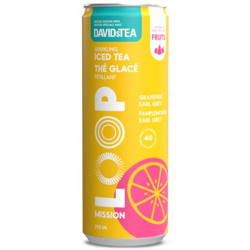 Thé glacé pétillant - Pamplemousse Davids tea