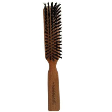 Brosse à cheveux - Rectangulaire avec poil de sanglier