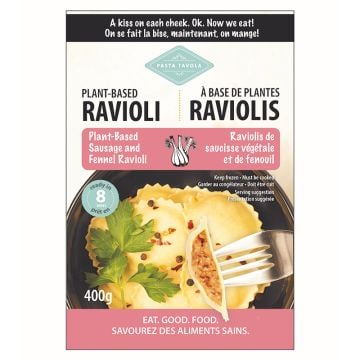 Ravioli - Plant-based Sausages and Fennel